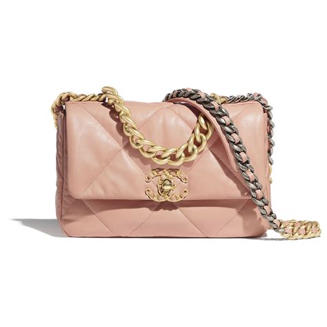 chanel 19 bag pink|Chanel 19 small price.